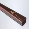Abanico plegable Hestia con estampado difuminado en rojo