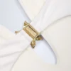 Bañador Bahari con aberturas y detalles metálicos en blanco