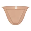 Bikini de tiras de malla suave Intimates en melocotón cálido