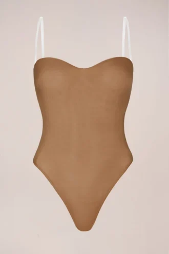 Bodis sin tirantes Intimates en color almendra