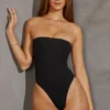 Body bandeau Allegra en negro