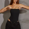 Body bandeau Allegra en negro