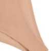 Body tanga de malla suave con tirantes invisibles de Intimates en melocotón cálido