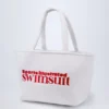 Bolso tote de rizo Velika en blanco