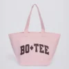 Bolso tote extragrande en rosa empolvado