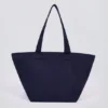 Bolso tote oversize en azul marino clásico