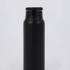 Botella de agua magnética de acero inoxidable con aislamiento térmico en negro
