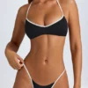 Braguitas de bikini Camogli en negro