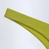 Braguitas de bikini cheeky de corte alto Manea en verde oliva