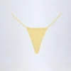 Braguitas de bikini con cordón Bosa Broderie Anglaise en amarillo limón