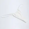Braguitas de bikini con cordón Bosa de encaje inglés en blanco