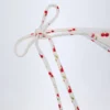 Braguitas de bikini Cove con lazos laterales y estampado de cerezas