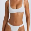 Braguitas de bikini Cruz Cheeky en blanco