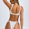 Braguitas de bikini Cruz Cheeky en blanco