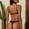 Braguitas de bikini Mar Cheeky en color bronce