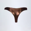 Braguitas de bikini Mar Cheeky en color bronce