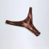 Braguitas de bikini Mar Cheeky en color bronce
