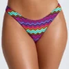 Braguitas de bikini micro cheeky Azure de Oh Polly Ropa de baño con estampado multicolor