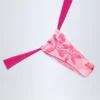 Braguitas de bikini Pensacola Cheeky con estampado de orquídeas rosas