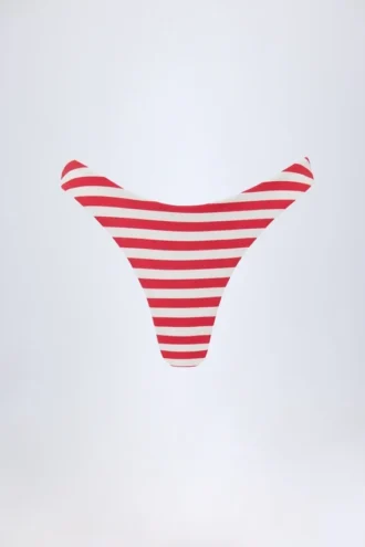 Braguitas de bikini Santos Cheeky en rojo cereza