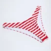 Braguitas de bikini Santos Cheeky en rojo cereza