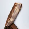 Braguitas de bikini tanga con fruncidos Maravi en dorado bronce