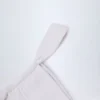 Braguitas de bikini tanga con fruncidos Solsona en blanco