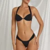 Braguitas de bikini tipo tanga Avina en negro