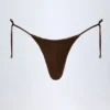 Braguitas de bikini tipo tanga Tierra en bronce dorado