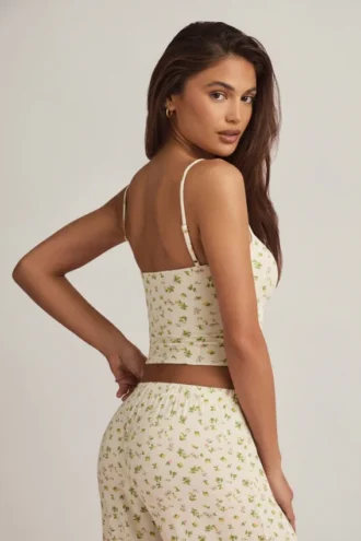 Camiseta de pijama Isalie Modal con estampado de limones