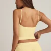 Camiseta de pijama tipo camisola Isalie de modal en amarillo pastel