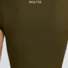 Camiseta sin costuras Super Sculpt en verde oscuro