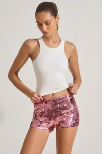 Camiseta sin mangas con espalda nadadora Velle Modal en blanco