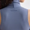 Camiseta sin mangas de cuello alto Soft Active en gris pizarra