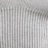 Camiseta sin mangas de punto grueso en gris jaspeado