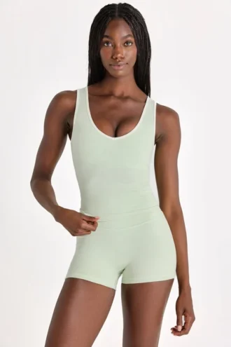 Camiseta sin mangas Soft Active en gris jaspeado