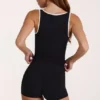 Camiseta sin mangas Soft Active en negro