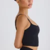 Camiseta sin mangas Soft Active en negro
