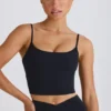 Camiseta sin mangas Soft Active en negro