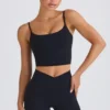 Camiseta sin mangas Soft Active en negro