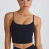 Camiseta sin mangas Soft Active en negro