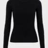 Camiseta térmica de manga larga en negro