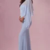 Capa de gasa Velina en azul polvo
