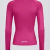 Chaqueta Define Luxe con cremallera en color baya
