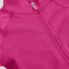 Chaqueta Define Luxe con cremallera en color baya