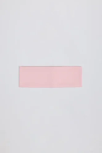 Diadema en rosa pálido jaspeado