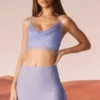 Falda Roux con detalle de tirantes decorados en azul