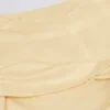 Faldita-pantalón cruzada de jersey cepillado en marmolado limón