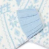 Jersey oversize de punto jacquard en azul claro