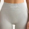 Leggings de cintura alta FlexiRib en gris